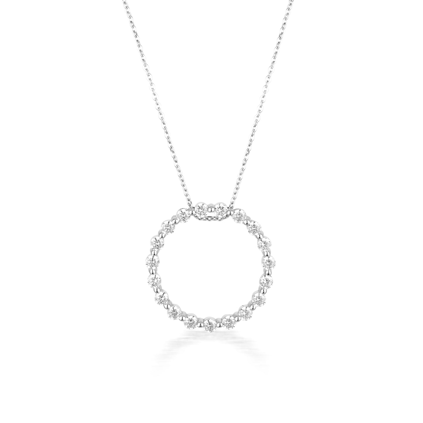 GEORGINI CIRCLE OF LIFE PENDANT - SILVER