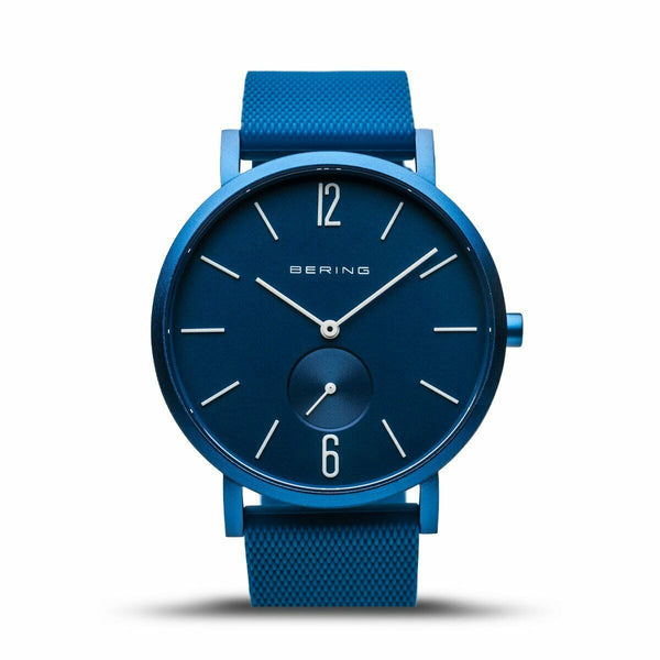 Bering True Aurora Blau Matt Watch