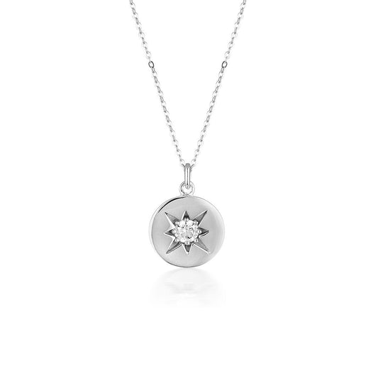 STELLAR LIGHTS SILVER PENDANT